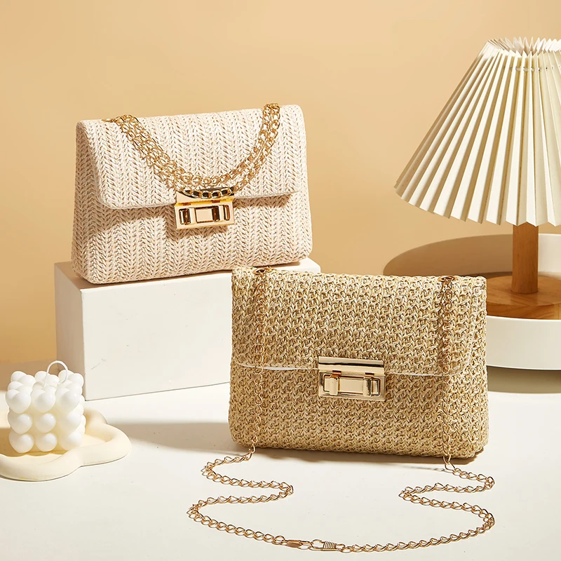 Elin Ketting Crossbody in twee beige tinten